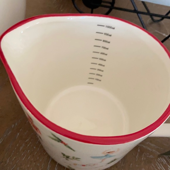 NEW!! Christmas Holiday Ceramic Nutcracker Ballet  Ballerina Measuring Cup - Picture 5 of 6